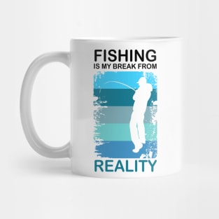 Fisherman angler fishing fishing Mug